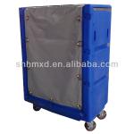 Laundry trolley with shelves HM-503