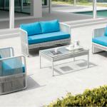 Laura 2014 Imitation wicker Rattan Deep Seating Water proof Spanish Sofa/lounge Garden Set AR-S234,AR-S234-1,AR-S234-2