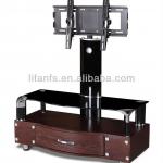 LCD LED plasma TV stand with drawer &amp; integrated mount TV883B# TV883B