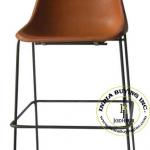 Leather seat bar chair JIC-1153