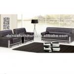 leather sofa with metal frame 2012 new Leather Sofa GK-085