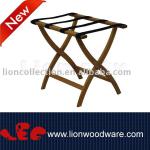 LEC-R003 wooden hotel luggage rack LEC-R003