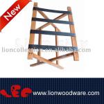 LEC-R062 wooden hotel luggage rack LEC-R062 wooden hotel luggage rack