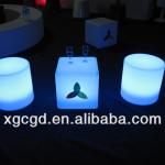 led glow stool cube seating decor furniture for events GR-PL08