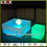 LED illuminated furniture LED illuminated square table KD-F839T