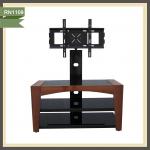 Led/Lcd cheap flat screen modern wood glass tv stand RN1109