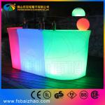 LED PE plastic glowing bar counter BZ-BA001A