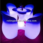 led sofa, light up sofa. coffee table furniture sofa