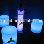 led tube table/glass cocktail table/shining glow furniture GR-PL18