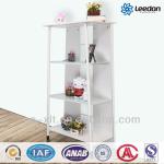 Leedon LD-509 Modern Metal and Glass Bookshelf LD-509