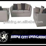 Leisure and simple furniture design leather sofa set price list 2Y189 2Y189