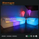 Leisure LED sofa with color changing 3041