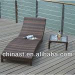 leisure single folding 504 rattan lying bed 504