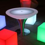 LI-Battery Remote WIFI Control Lighted Led Cube Chair, LED Cube, LED Cube Table LED Cube