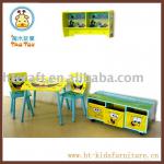 Licensed products wooden children furniture (Sponge Bob) Sponge Bob Set,Sponge set