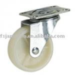 light duty pp or Nylon castor caster wheel top plate j1-white pp