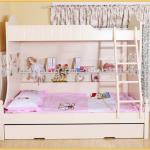 Loft wooden bed RH-004