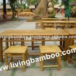 LOW TABLE SET BAMBOO GARDEN FURNITURE DR-025