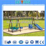 (LT-2106) CHILDREN PATIO METAL SWING AND SLIDE FOR PARK LT-2106A