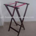 Luggage Rack:LR-01 Foldable Wooden Luggage Rack LR-01