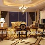 luxurious hotel lobby sofa furniture B09