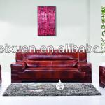 Luxurious leather sofa Classic wooden sofa HF-8026 HF-8026