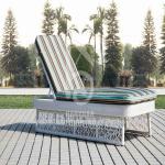 luxury design outdoor chaise lounge 3906L HY-3906L