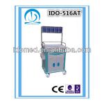 Luxury Hospital ABS Anesthesia Trolleys with Accessories IDO-516AT