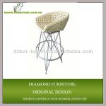 Luxury metal swivel bar stools with armrest MP-1006