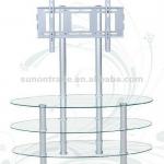 made in china lcd tempered glass tv stand TV-109