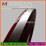 Magic 3D PVC Two Color Edge Banding Tapes Samples Show