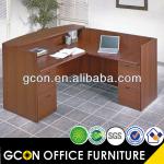 Mahogany office counter table design GNA-TYP19B-MAH