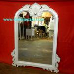 Mahogany White Mirror Bedroom French Furniture DW-MR91