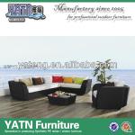 Mainland china products sofa furniture Hotel rattan round sofa bed YT327(6pcs/set)