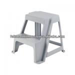 Malaysia Grey Modern Plastic 2 Step Stacking Stool FPS 1622