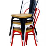 Marais wood seat Chairs MR1234