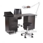 MDF Melamin Nail technician tables used nail salon equipment F-2030 F-2030