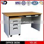 MDF office desk with mobile cabinet YD-3C