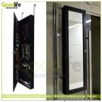 MDF wall mirror jewelry cabinet for jewelry GLD12210