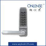 Mechanical password door locks for glass door C2120