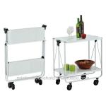 Metal Foldable Kitchen Cart KC46