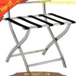 metal hotel room luggage rack J-13B Silver