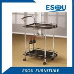 METAL RESTAURANT FOOD SERVING CART ST-15