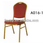 Metal steel padding price steel banquet chair A016-1 steel banquet chair A016-1