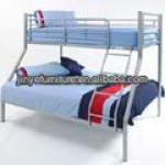 Metal triple bunk bed,Top single - Bottom Double MBB-04