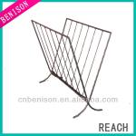 Metal wire magazine rack for home ornament BS12-784B