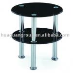 Mew design and modern glass TV table HGXM-K17