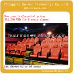 Mini 8 Seats 3D,4D,5D,6D,7D Cinema with Preferential Price HMzy01