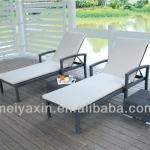 ML-6009 Miami wholesale wicker furniture double wide pool rattan sunbe ML-6009