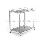 modern acrylic trolley for bar TM-6465